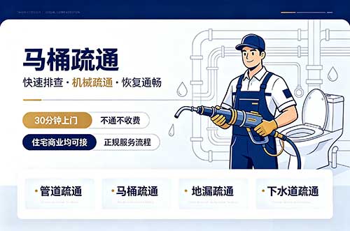 兴宁马桶疏通